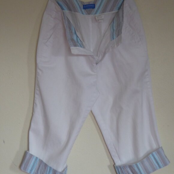 Capri Pants with Colorful Cuff by Dockers - Picture 3 of 7